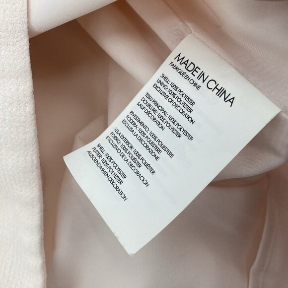 Club Monaco Light Pink Mymie Button Front Mini Dress Size 2 - Picture 13 of 14